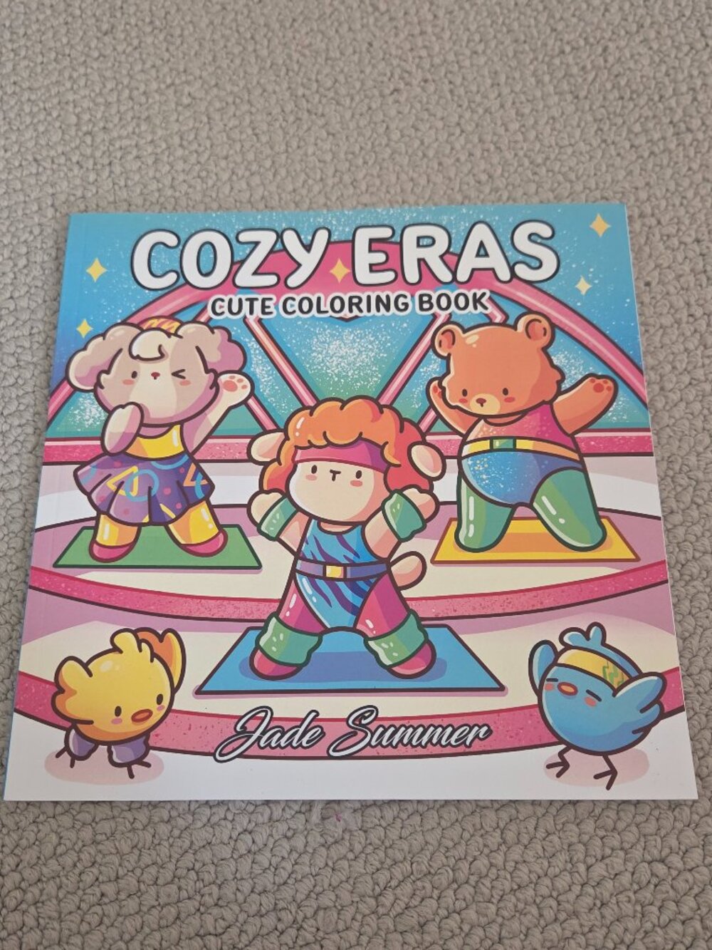 Cozy Eras Colouring Book